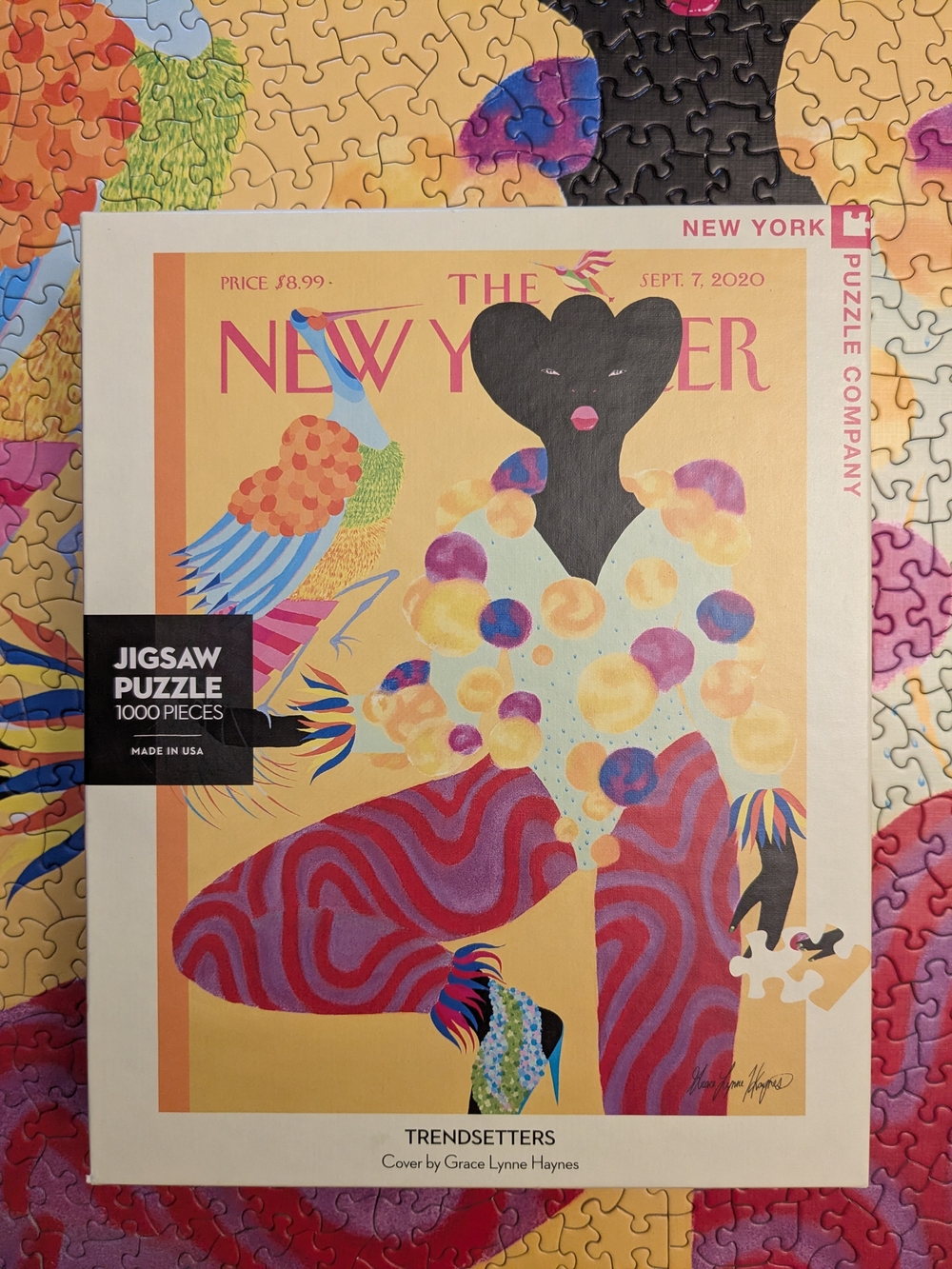 The New York Puzzle Company 1000 Piece Puzzle 'Trendsetters'